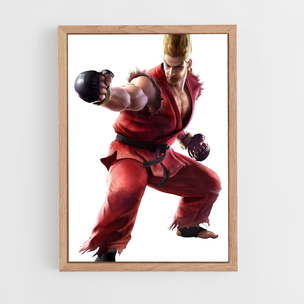 Poster Paul Phoenix: Champion Incontournable – affiche Tekken (vue 4)